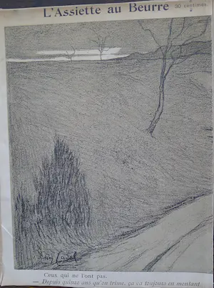 Kees van Dongen - Traîte des blanches,lithografie in/uit l'assiette au beurre kopen? Bied vanaf 50!