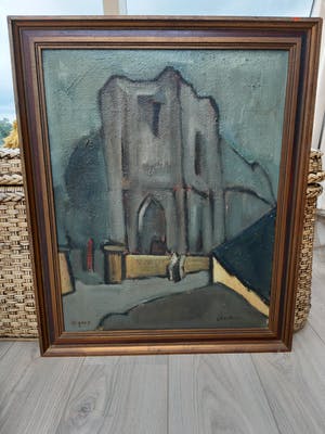 Henri Zoeteman - Scheve toren van Acquoy ( Betuwe - Gld ) kopen? Bied vanaf 150!