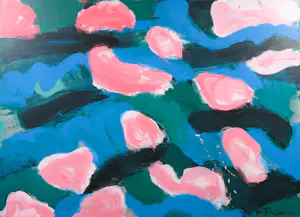 Marieke Thomassen - Acryl op doek, Vormenspel (Groot) kopen? Bied vanaf 100!