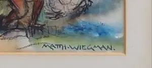 Matthieu Wiegman - Landschap met personen kopen? Bied vanaf 425!