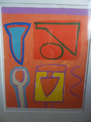 Dolf Verlinden - Zeefdruk. Titel, "AHC" kopen? Bied vanaf 75!