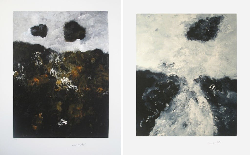 Armando - Armando, Lot van 2 handgesigneerde giclées verkocht voor € 275!