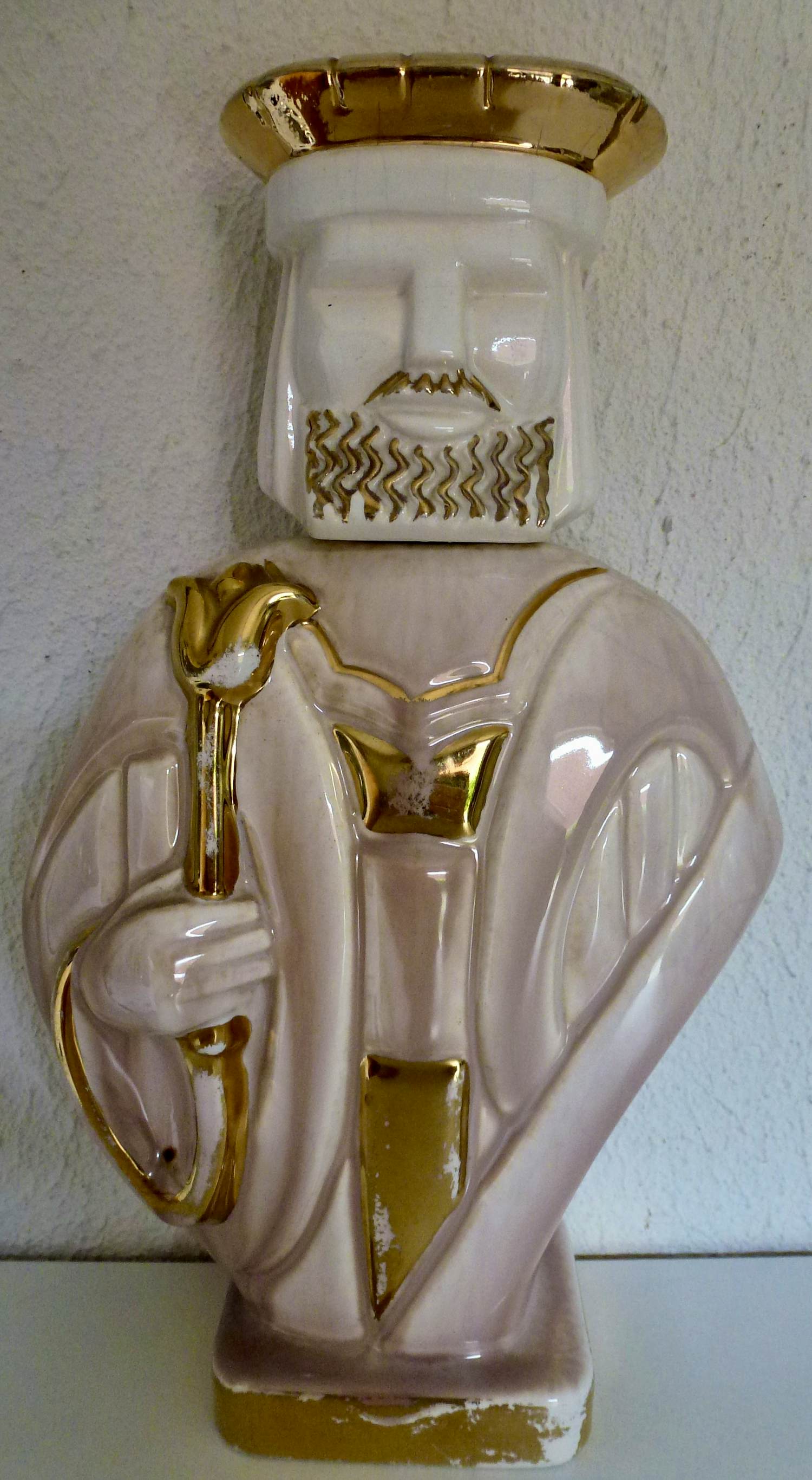 Alexandre De Wemmel - Keramiek drankflessen (man en vrouw). verkocht voor € 30!