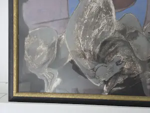 Ru van Rossem - Liggende vrouw. Naakt. Mooi ingelijst. kopen? Bied vanaf 129!