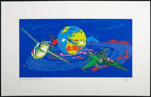 Henk van der Vet - Zeefdruk, Zonder titel kopen? Bied vanaf 1!