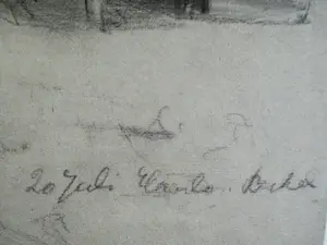 Niet of onleesbaar gesigneerd - 13 Tekeningen Landschap div. kunstenaars kopen? Bied vanaf 1!