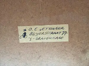 Buy Carel van Ettinger - Vaillantlaan s-gravenhage? Bid from 500!