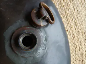 Curiosa - Ovale zinken bedkruik vintage H. Dittmar Berlijn kopen? Bied vanaf 10!