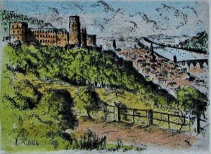 Niet of onleesbaar gesigneerd - Heidelberg kopen? Bied vanaf 1!