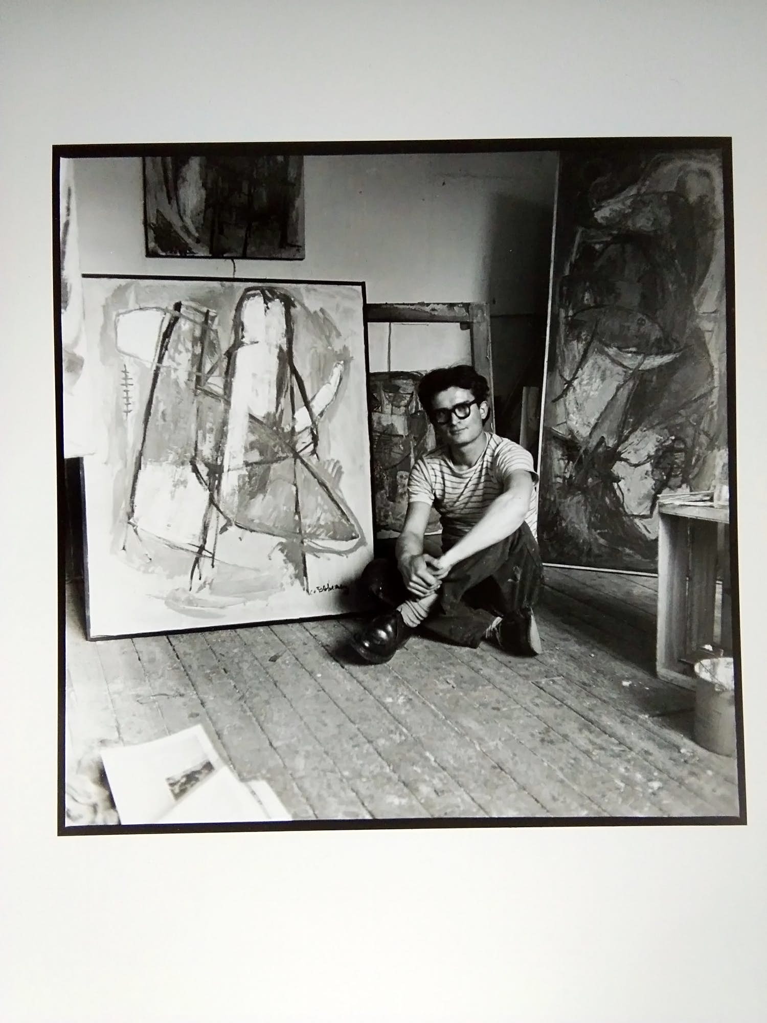 Kees van Bohemen - Portretfoto in Atelier verkocht voor € 35!