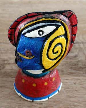 Clemens Briels - Sculptuur: flessenstop verkocht voor € 35!