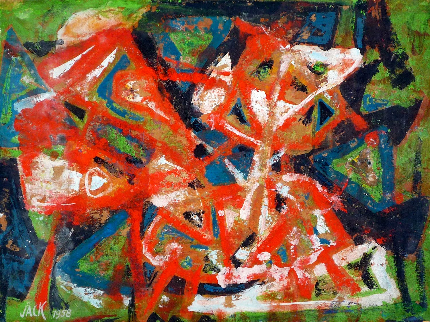 Jack Harden - Zonder titel verkocht voor € 44!