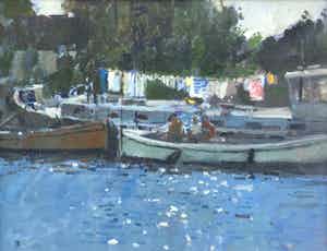 Thomas John Coates - B1537-9 - Drogende was op schip verkocht voor € 150!
