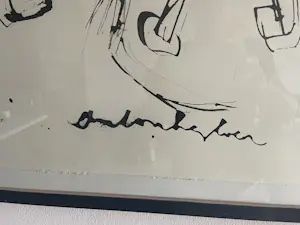 Anton Heyboer - Mannen met zeis kopen? Bied vanaf 150!