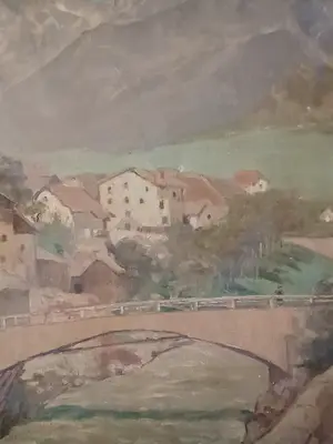 Jan Rinke - Bergdorp in Tirol. kopen? Bied vanaf 79!