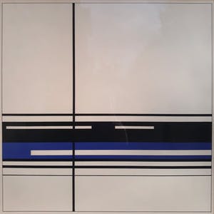 Jean Gorin - Geometrisch abstracte compositie, litho (ingelijst) kopen? Bied vanaf 195!