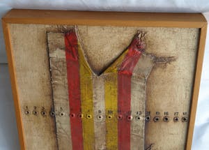 Enric Adsera Riba - Profiel-kunstwerk / Paneel, Gemengde techniek , “Voetbalshirt” kopen? Bied vanaf 100!