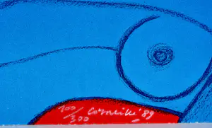 Corneille - Litho - Gesigneerd - 65x50 cm - 1988 kopen? Bied vanaf 320!