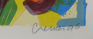 Jan Cremer - Litho, Tulips - Ingelijst (Groot) kopen? Bied vanaf 200!