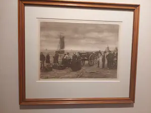 Niet of onleesbaar gesigneerd - Karel Kok visafvoer na de afslag Katwijk kopen? Bied vanaf 1!