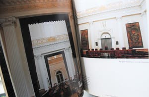 Johan Breuker - de Dreef, Haarlem - Paviljoen Welgelegen - zeefdruk 2011- extra:boekje Paviljoen kopen? Bied vanaf 35!