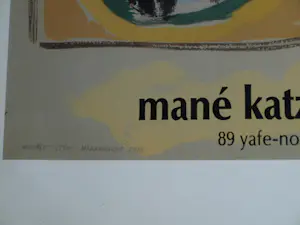 Mane-Katz - Ingelijst affiche Haifa Museum , Jewish Shtetl Wedding Orchestra kopen? Bied vanaf 1!