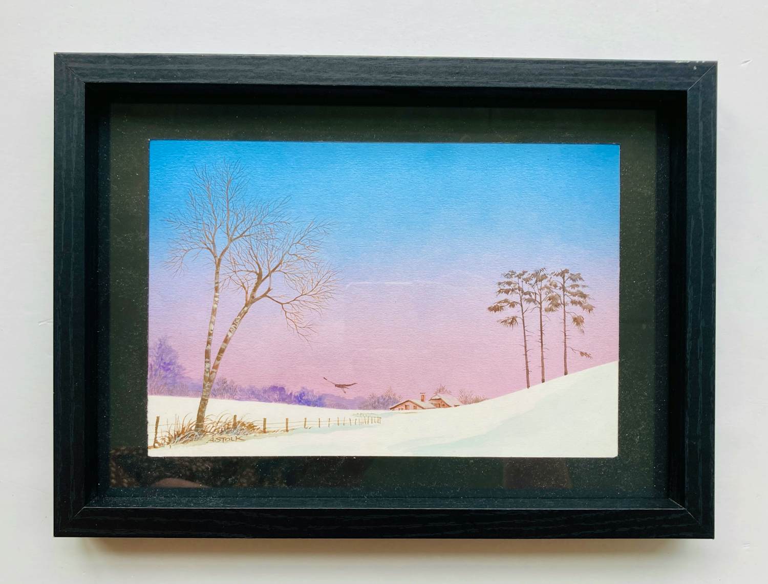 Ari Stolk - Winterlandschap kopen? Bied vanaf 125!