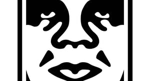 Shepard Fairey - OBEY GIANT FACE White (bottom) kopen? Bied vanaf 40!