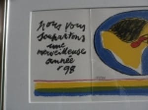 Corneille - Nieuwjaarskaart Corneille HANDGESIGNEERD kopen? Bied vanaf 100!