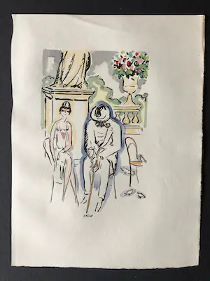 Kees van Dongen - Kees van Dongen - In gedachten - 1925 kopen? Bied vanaf 275!
