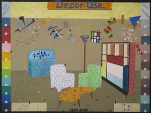 Niet of onleesbaar gesigneerd - Olieverf op doek, Decor-Use (Groot) kopen? Bied vanaf 1!