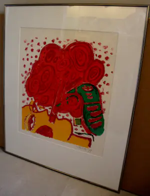 Corneille - Ingelijste litho: Salon de Mai - 1977 kopen? Bied vanaf 399!