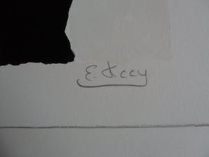 Engelien Kooy - Engelien Kooy - Zeefdruk. Titel, "LES VACHES III ". kopen? Bied vanaf 20!