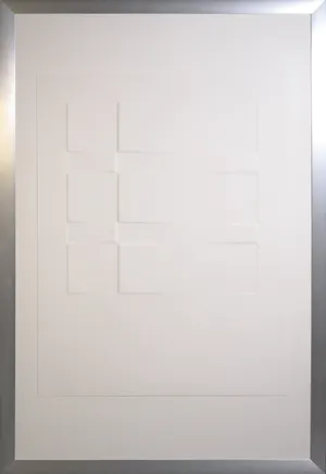 Harry van Kuyk - Reliëfdruk, Letter E - Ingelijst kopen? Bied vanaf 250!