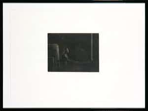 Theo van de Goor - Ets, Zonder titel verkocht voor € 35!