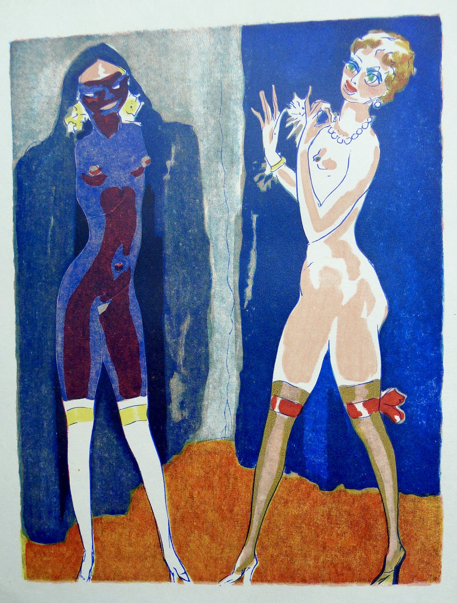 Kees van Dongen - Gravure 1001 nacht: 'La comparaison' kopen? Bied vanaf 20!