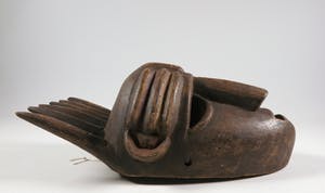 Bamana - Hout, Masker kopen? Bied vanaf 1!