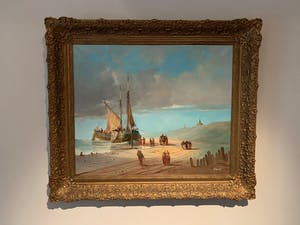 Edward Douwes Dekker - Landschap - strand en schepen op zee kopen? Bied vanaf 50!
