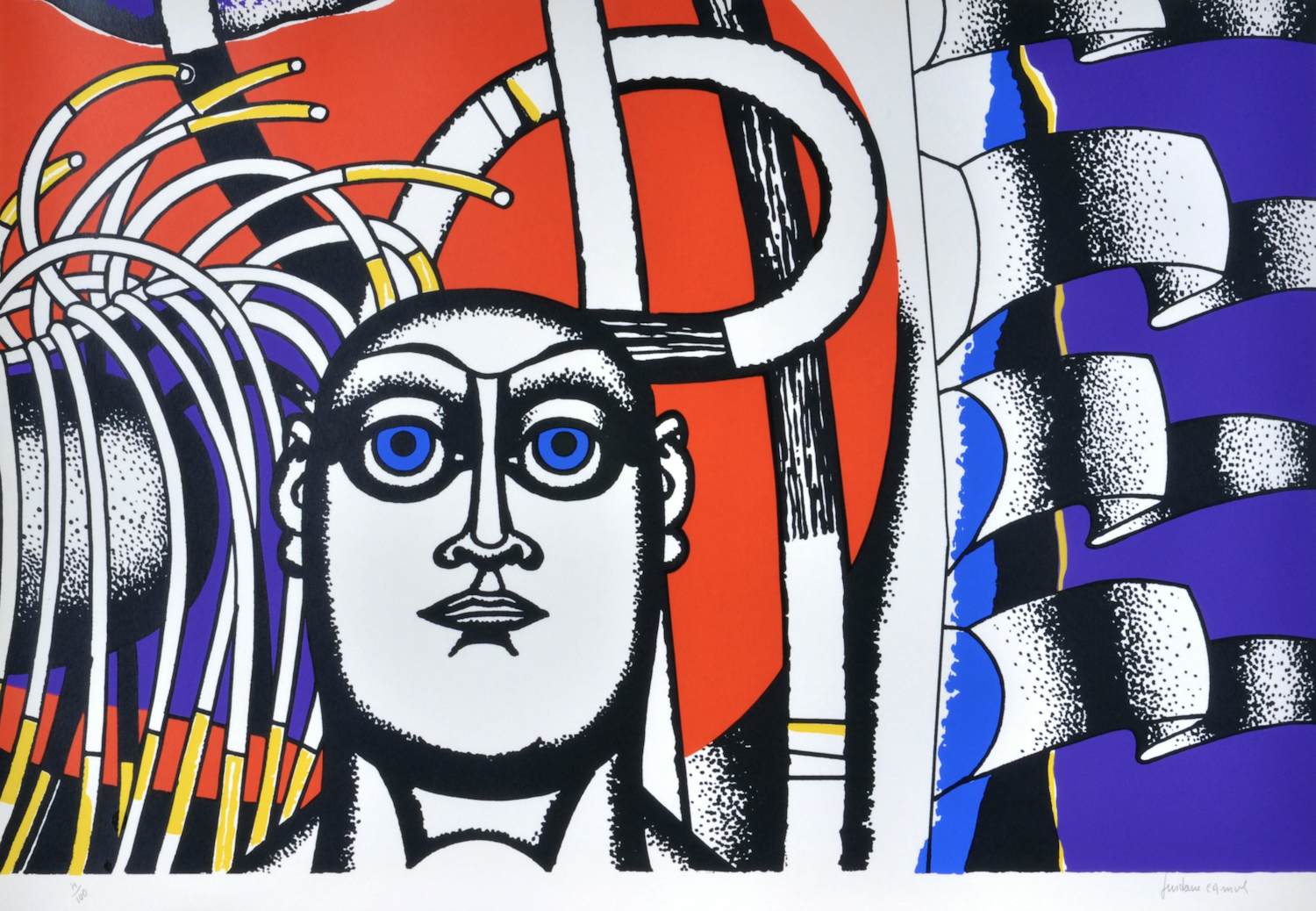 AcheterGustave Camus - zeefdruk, gesigneerd, 50x70 cm, 1975? Enchérissez de 45!