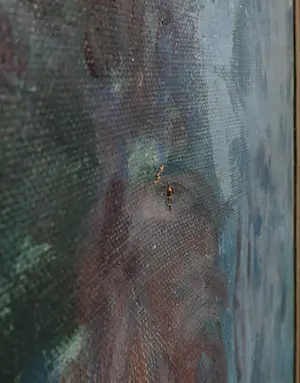 Pieter Fraterman - Olieverf op doek, Stilleven met bloemenvaas en vruchten - Ingelijst kopen? Bied vanaf 100!