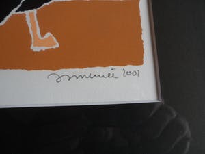Hans Innemee - Zeefdruk. Titel, "Duck". kopen? Bied vanaf 50!