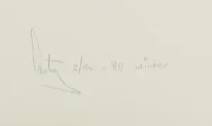 Arty Grimm - Zeefdruk, Winter kopen? Bied vanaf 40!