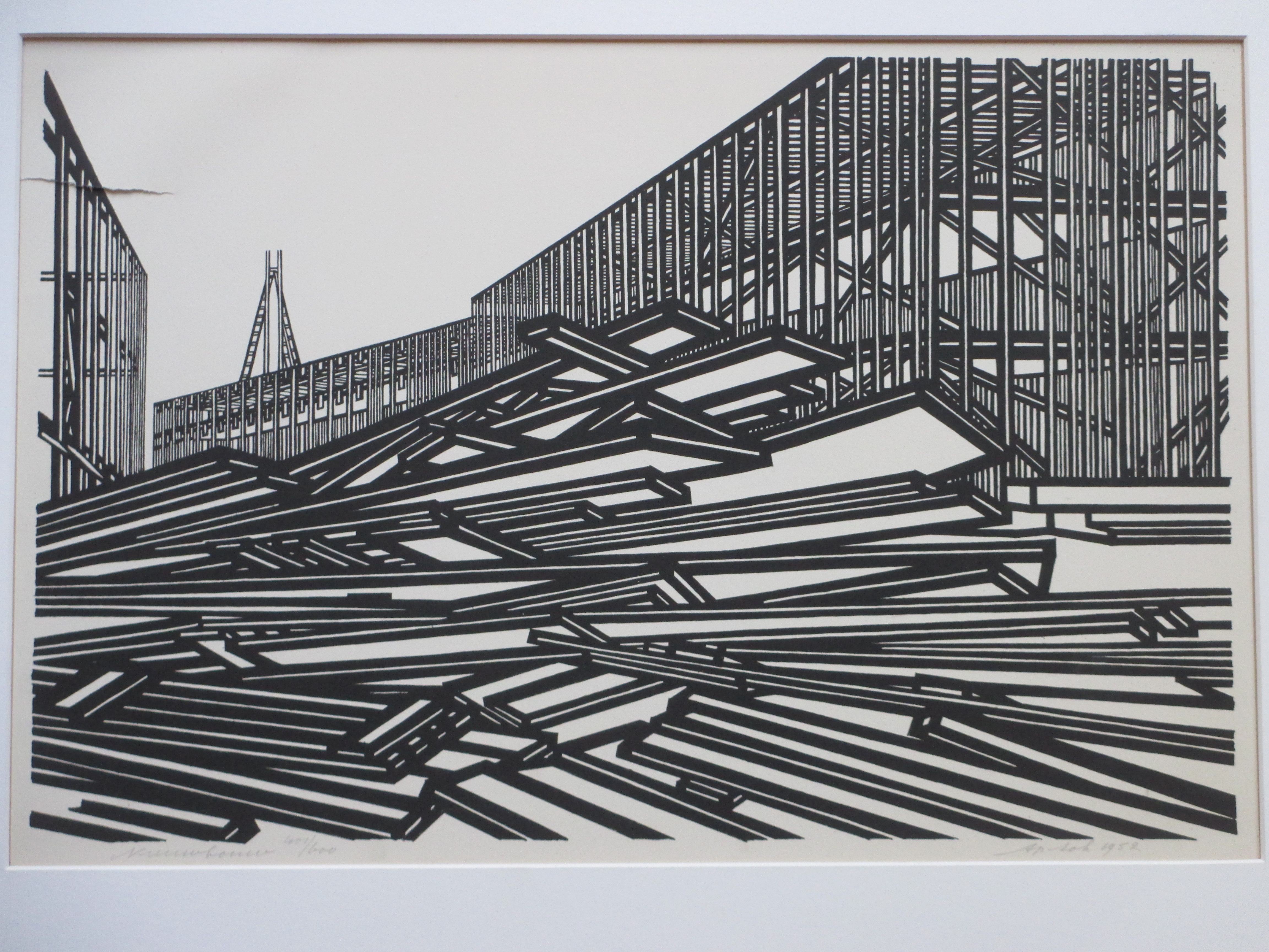 Ap Sok - Nieuwbouw - Litho 1952 kopen? Bied vanaf 1!