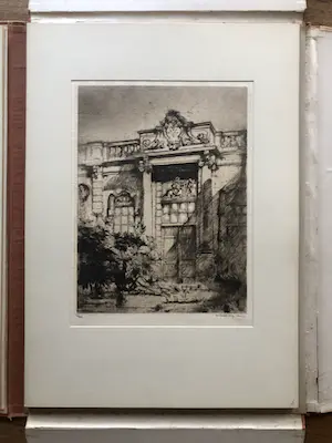 Betsy Westendorp-Osieck - Oude Amsterdamsche tuinhuizen, tien etsen door Betsy Westendorp-Osiek. kopen? Bied vanaf 690!