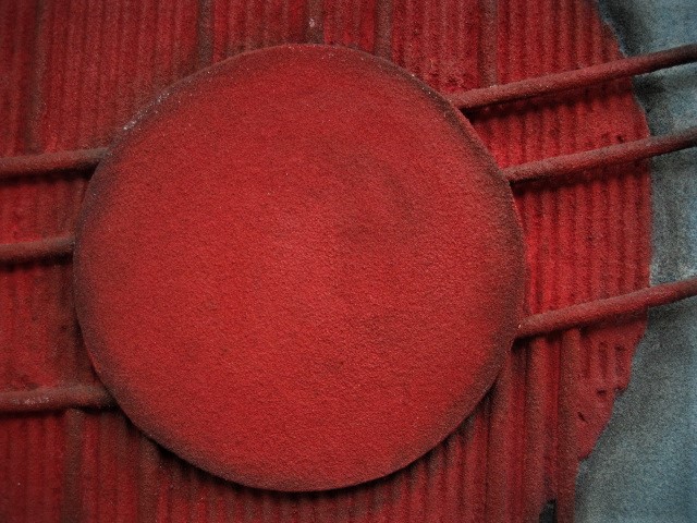 Niet of onleesbaar gesigneerd - Bijzonder geometrisch abstract Reliëf schilderij met staal en gips. Gesigneerd kopen? Bied vanaf 1!