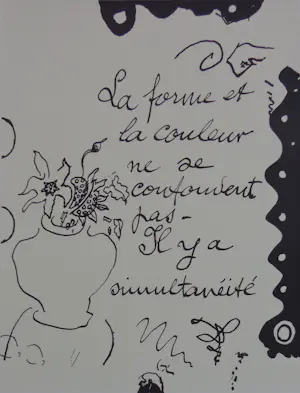 Georges Braque - LOT VAN 2 STUKS / ZW-W LITHO / 60x45cm kopen? Bied vanaf 45!