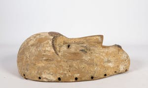 Fang - Hout, Masker met beschilderde tatoeages kopen? Bied vanaf 1!