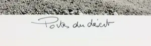 Francois Berthier - Fotografie, Portes du deserts- Ingelijst kopen? Bied vanaf 50!