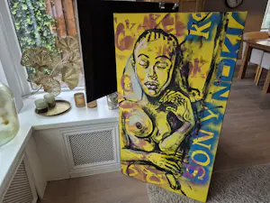 Peter Klashorst - Acryl op doek - gesigneerd r.m. kopen? Bied vanaf 295!