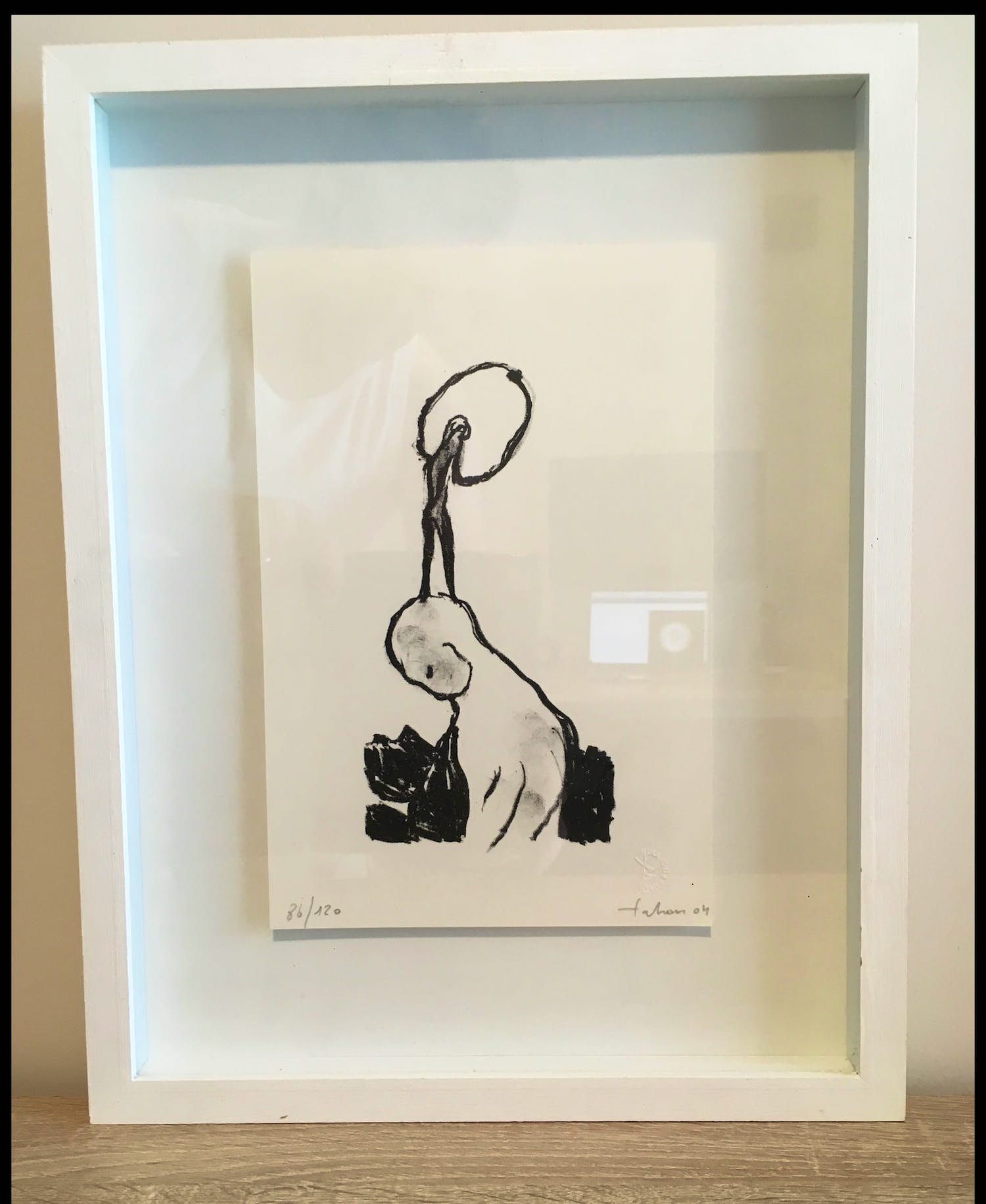 Johan Tahon - Adorante verkocht voor € 150!